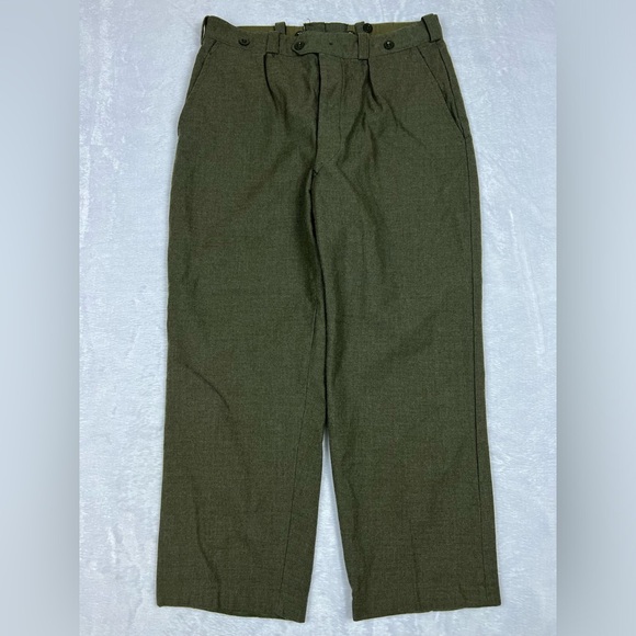 Vintage 1967 European Military Trousers 33x26